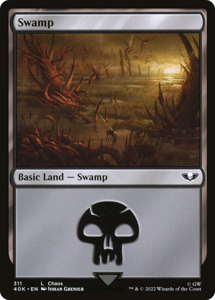 Image of Swamp (311) (40K-311) - Warhammer 40,000 Commander