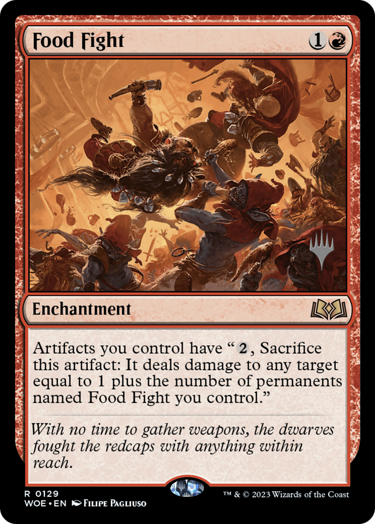 Image of Food Fight (PPWOE-129) - Wilds of Eldraine Promos Foil