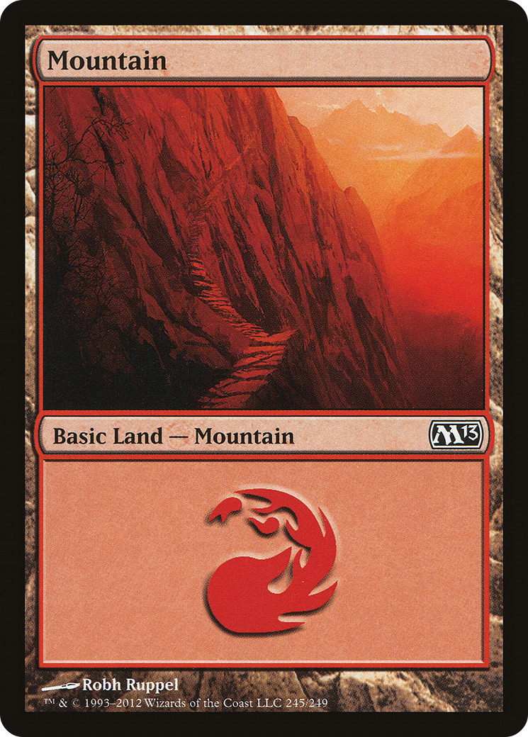 Image of Mountain (245) (M13-245) - Magic 2013