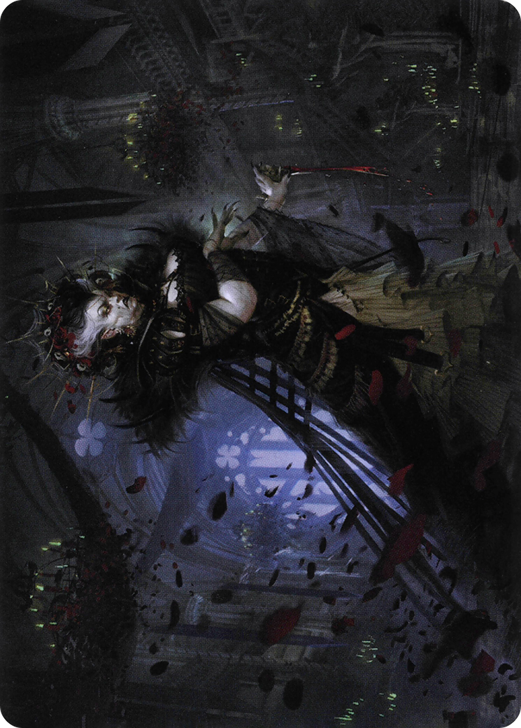 Image of Falkenrath Forebear // Falkenrath Forebear (AVOW-033) - Crimson Vow Art Series (Borderless)