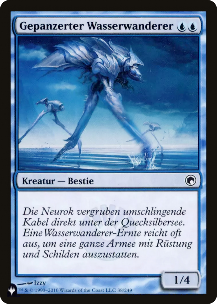 Image of Plated Seastrider (LIST-SOM-38) - The List