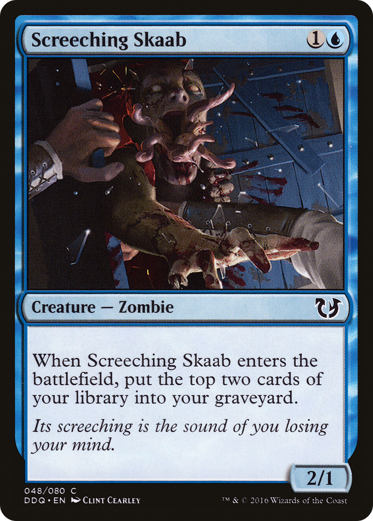 Image of Screeching Skaab (DDQ-048) - Duel Decks: Blessed vs. Cursed