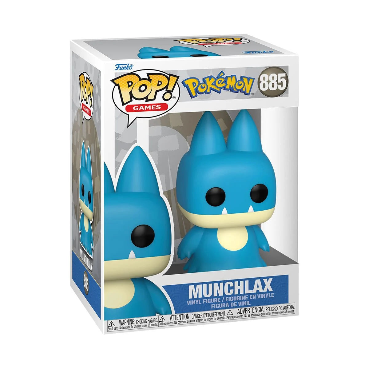 Image of Pokemon Munchlax Funko Pop! Vinyl Figure #885