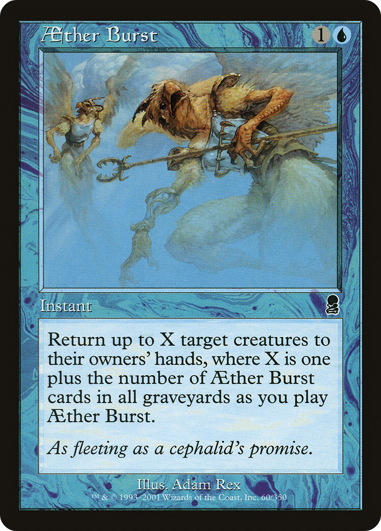 Image of Aether Burst (ODY-060) - Odyssey