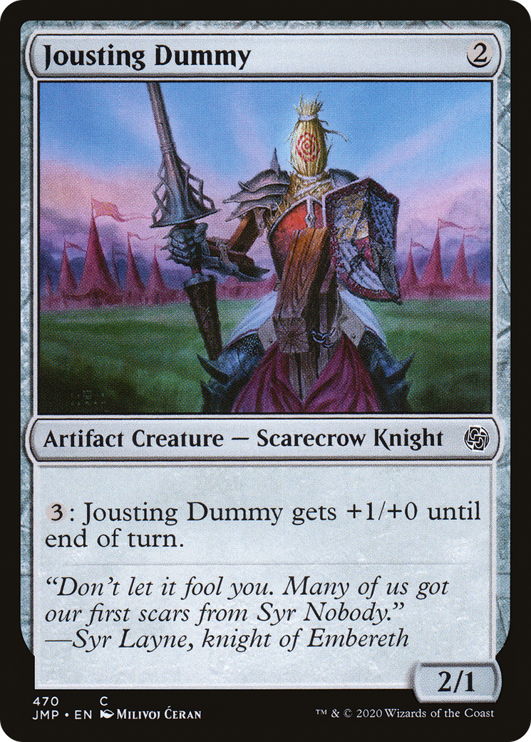 Image of Jousting Dummy (JMP-470) - Jumpstart