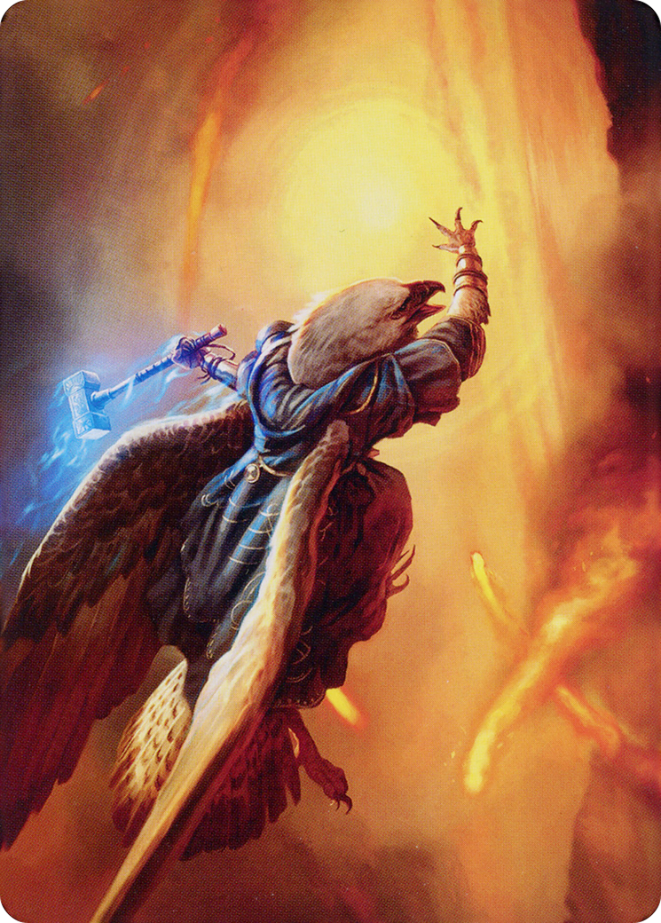 Image of Battlewing Mystic // Battlewing Mystic (ADMU-014) - Dominaria United Art Series (Borderless)