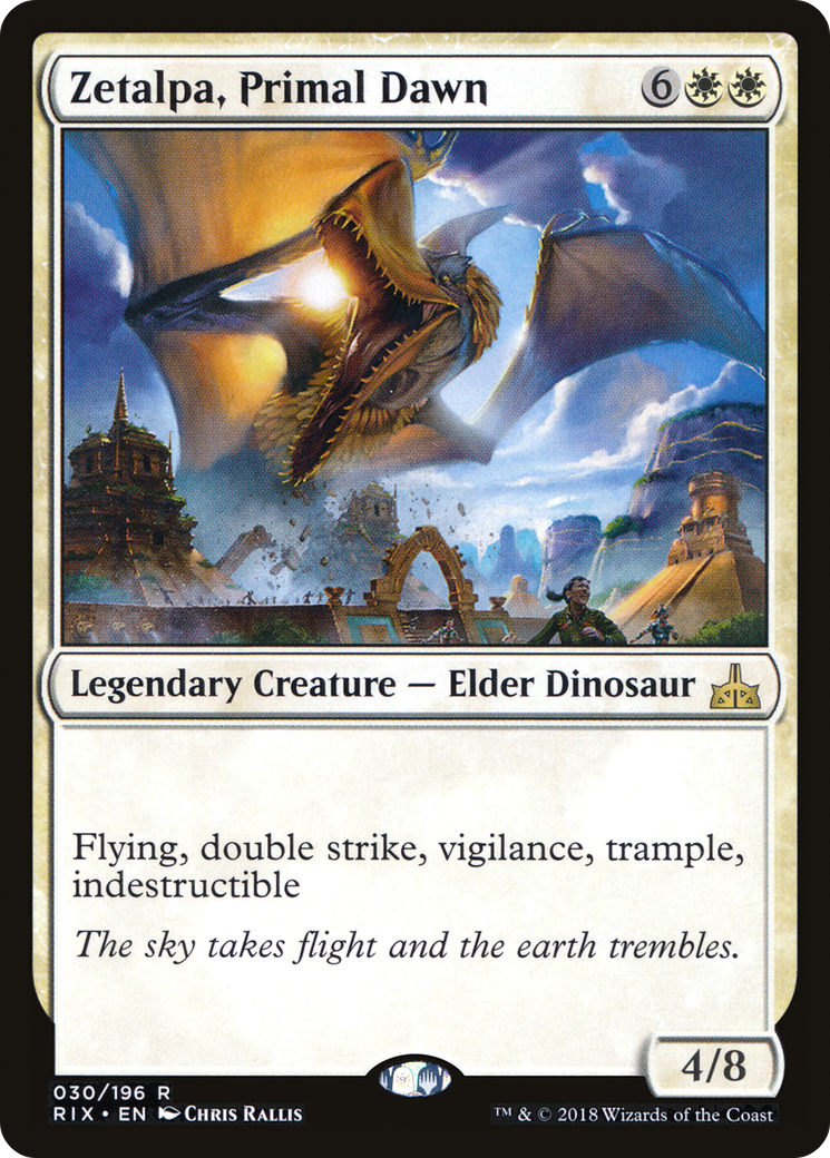 Image of Zetalpa, Primal Dawn (RIX-030) - Rivals of Ixalan