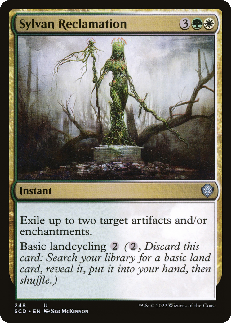Image of Sylvan Reclamation (SCD-248) - Starter Commander Decks