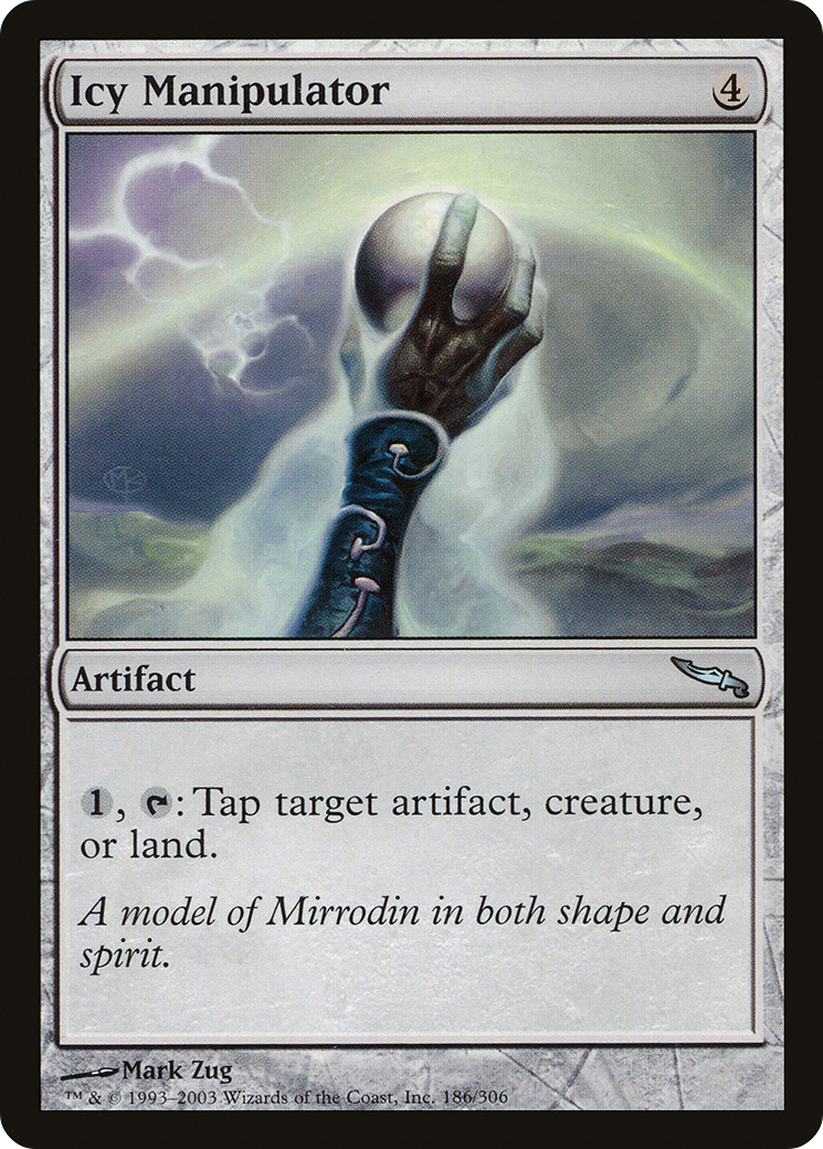 Image of Icy Manipulator (MRD-186) - Mirrodin Foil