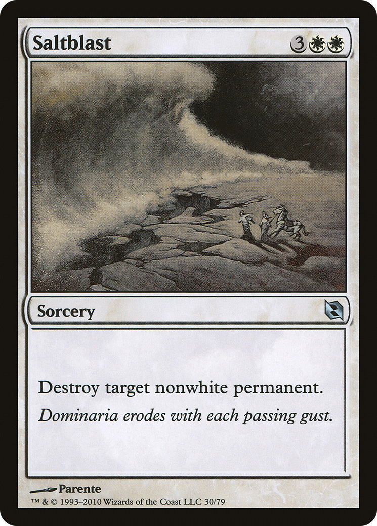 Image of Saltblast (DDF-030) - Duel Decks: Elspeth vs. Tezzeret