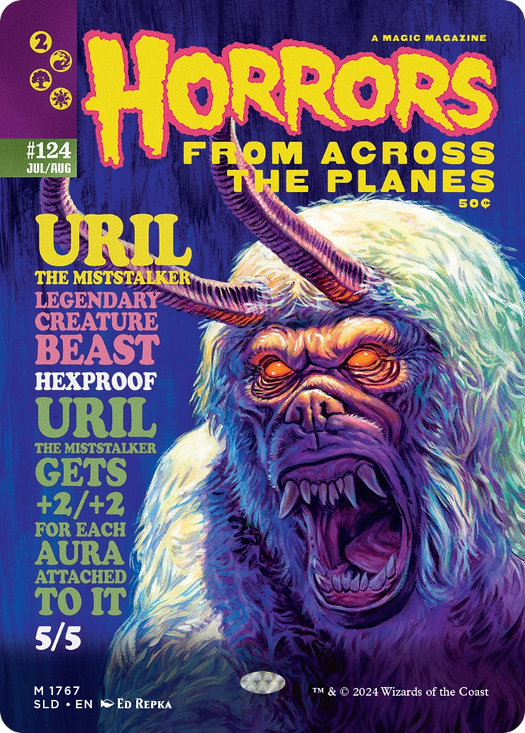 Image of Uril, the Miststalker (SLD-1767) - Secret Lair Drop (Borderless)
