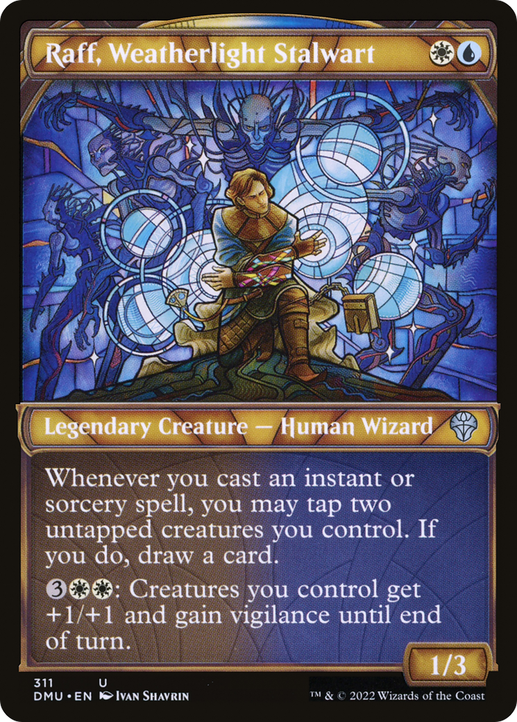 Image of Raff, Weatherlight Stalwart (Showcase) (DMU-311) - Dominaria United: (Showcase)
