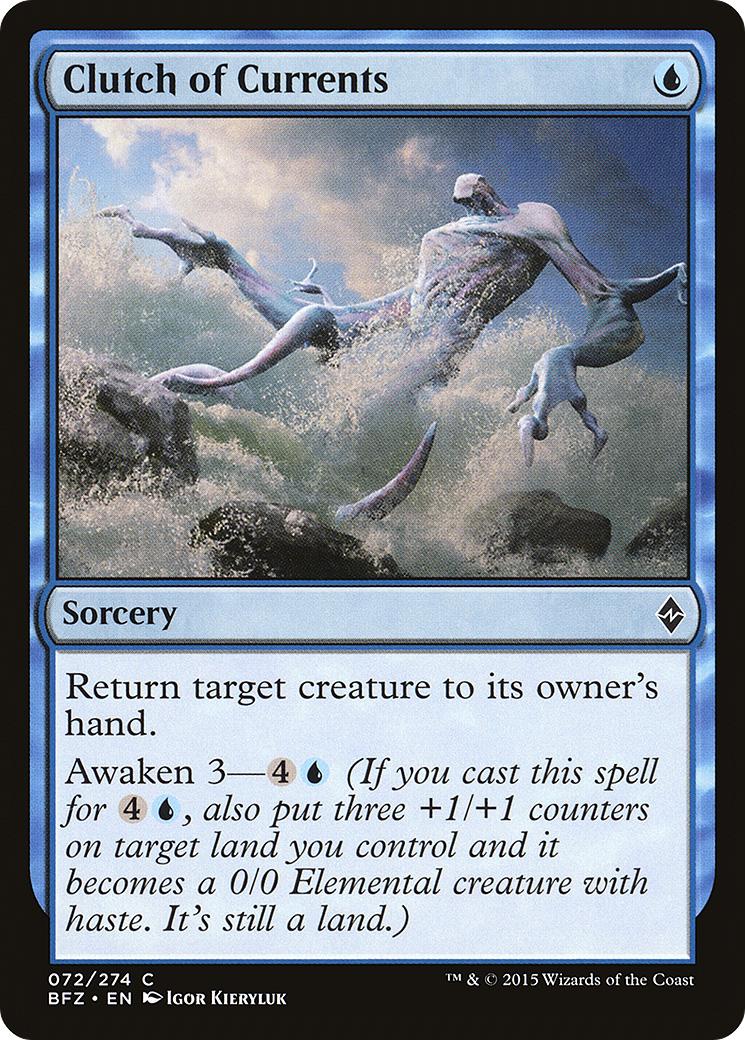 Image of Clutch of Currents (BFZ-072) - Battle for Zendikar