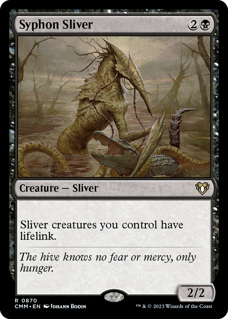 Image of Syphon Sliver (CMM-870) - Commander Masters