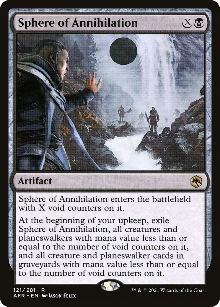 Image of Sphere of Annihilation (AFR-121) - Adventures in the Forgotten Realms