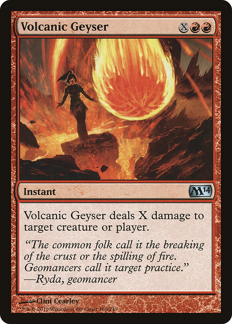 Image of Volcanic Geyser (M14-160) - Magic 2014 Foil