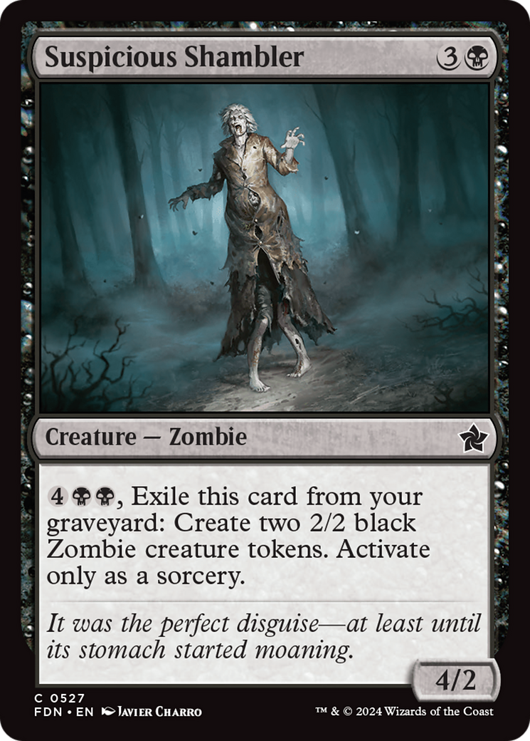 Image of Suspicious Shambler (FDN-527) - Foundations