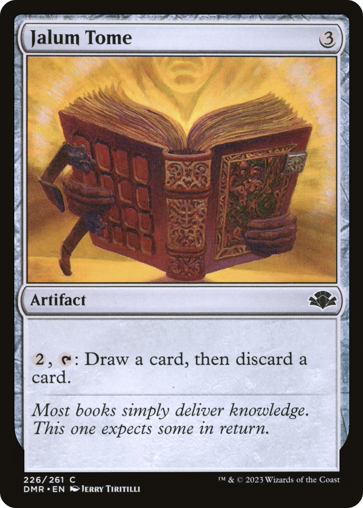 Image of Jalum Tome (DMR-226) - Dominaria Remastered Foil