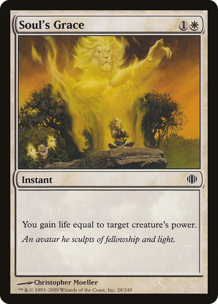 Image of Soul's Grace (ALA-028) - Shards of Alara Foil