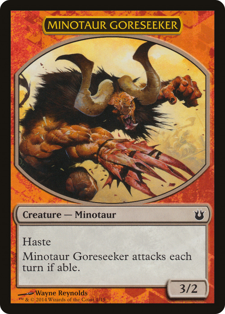 Image of Minotaur Goreseeker (HERO-) - Battle the Horde