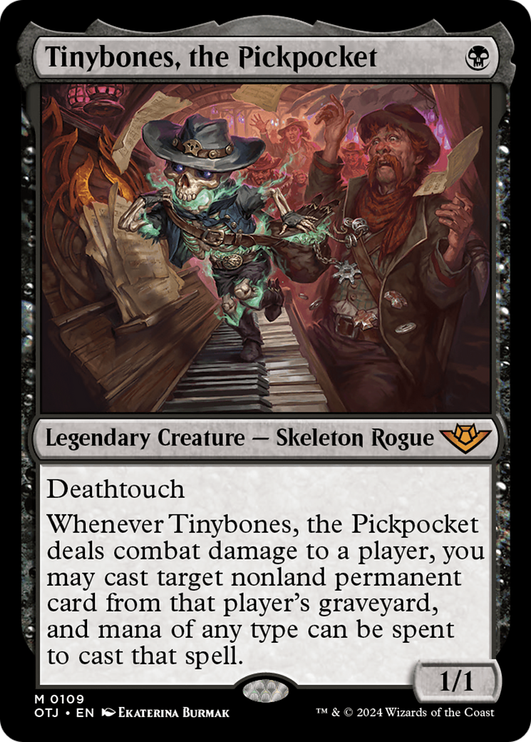 Image of Tinybones, the Pickpocket (OTJ-109) - Outlaws of Thunder Junction Foil