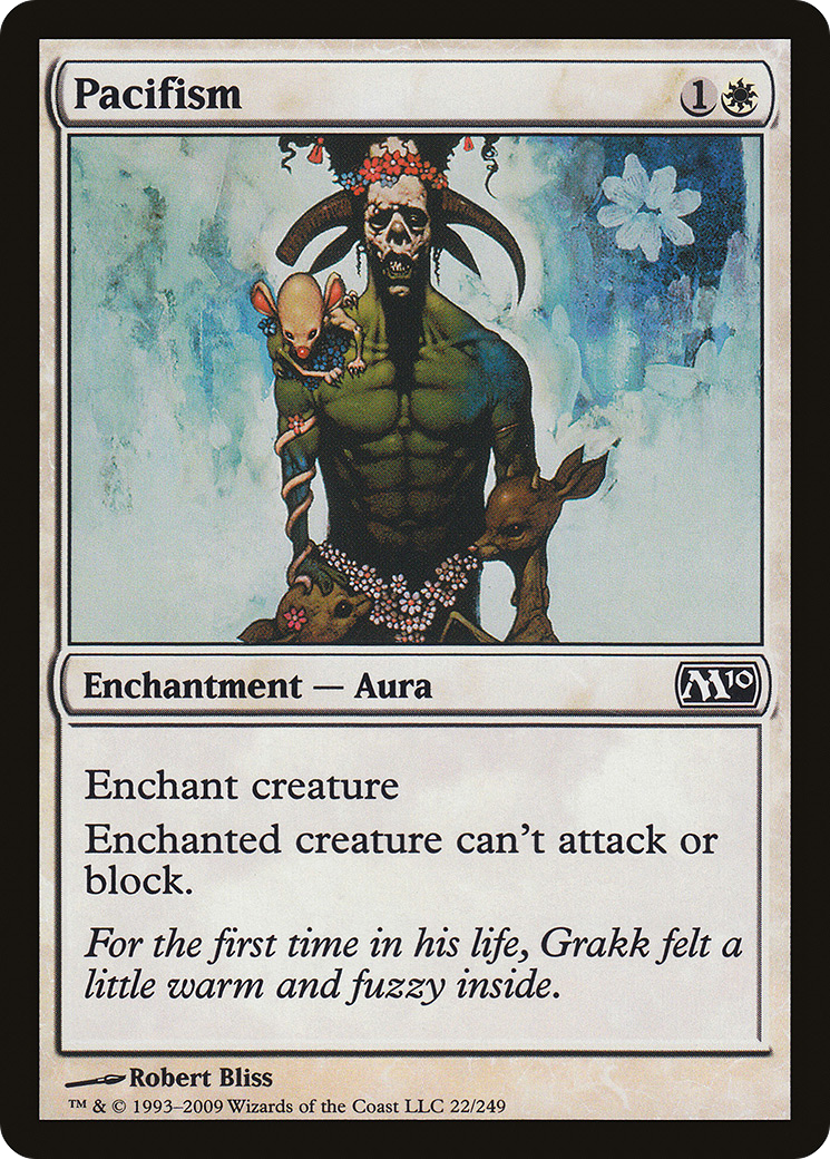 Image of Pacifism (M10-022) - Magic 2010 Foil