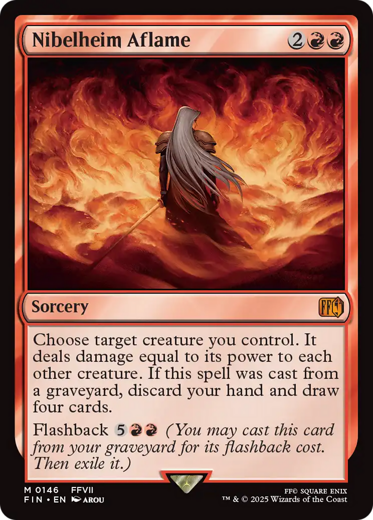 Image of Nibelheim Aflame (FIN-146) - FINAL FANTASY Foil