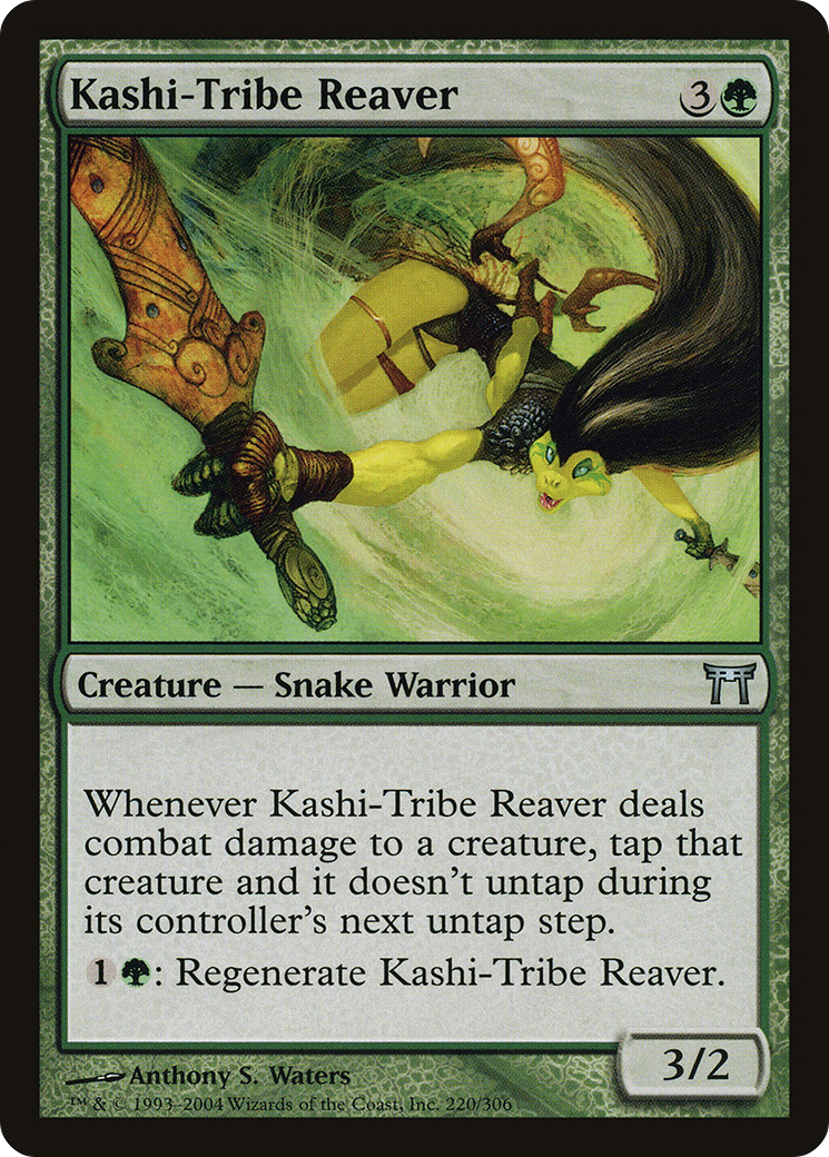 Image of Kashi-Tribe Reaver (CHK-220) - Champions of Kamigawa
