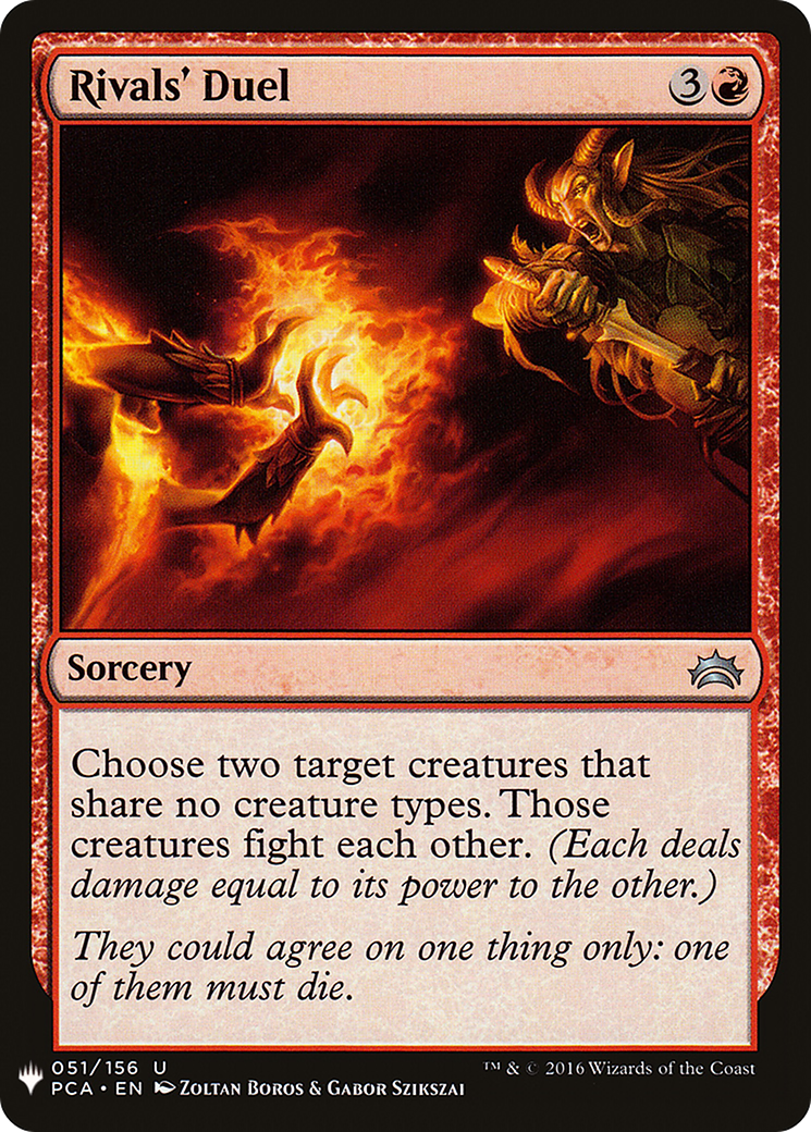 Image of Rivals' Duel (LIST-051) - The List