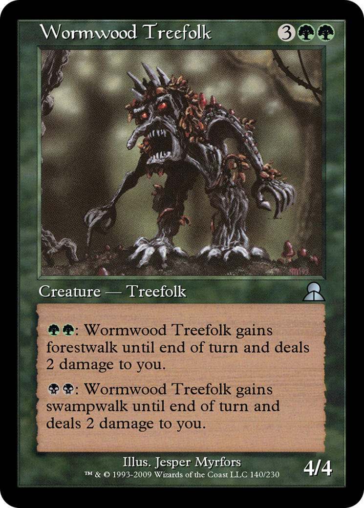 Image of Wormwood Treefolk (ME3-140) - Masters Edition III