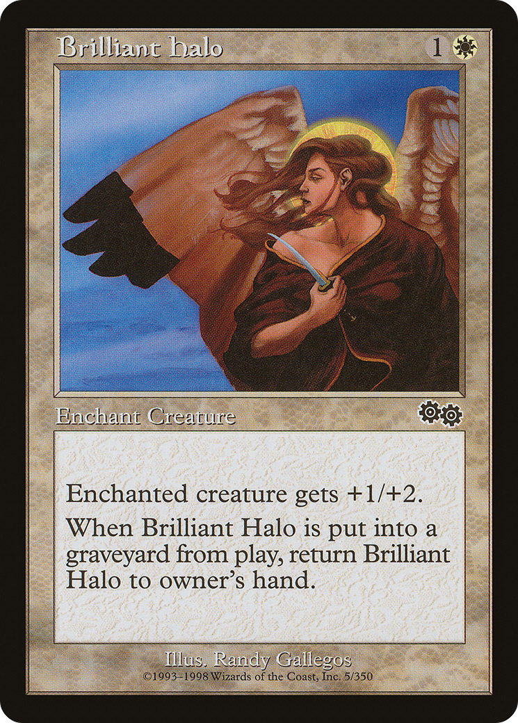 Image of Brilliant Halo (USG-005) - Urza's Saga