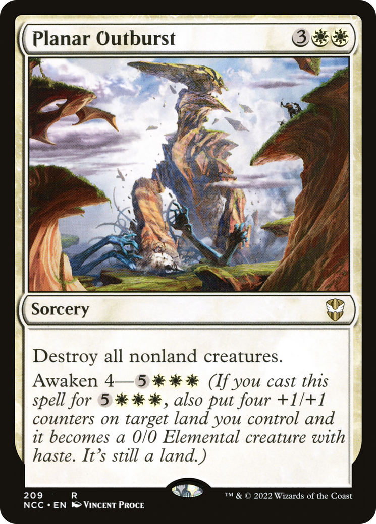 Image of Planar Outburst (NCC-209) - New Capenna Commander