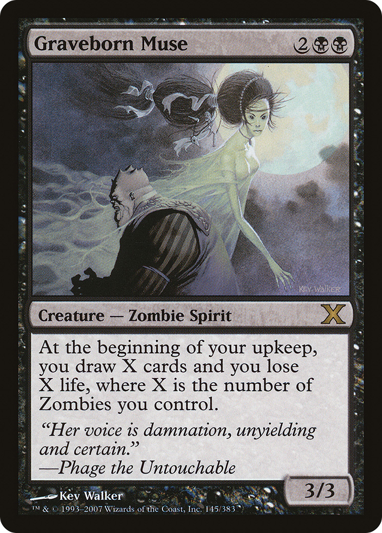 Image of Graveborn Muse (10E-145) - Tenth Edition