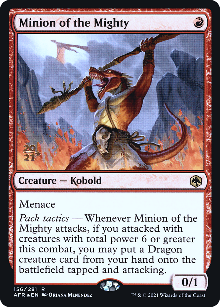 Image of Minion of the Mighty (PRE-156) - Adventures in the Forgotten Realms Promos Foil