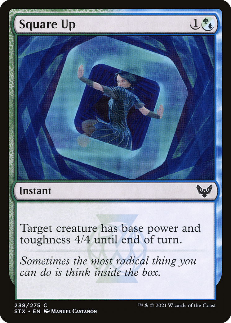 Image of Square Up (STX-238) - Strixhaven: School of Mages Foil