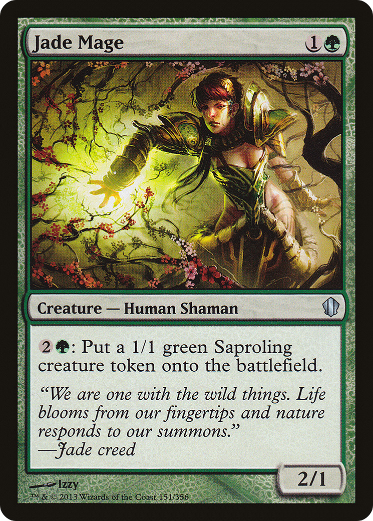 Image of Jade Mage (C13-151) - Commander 2013