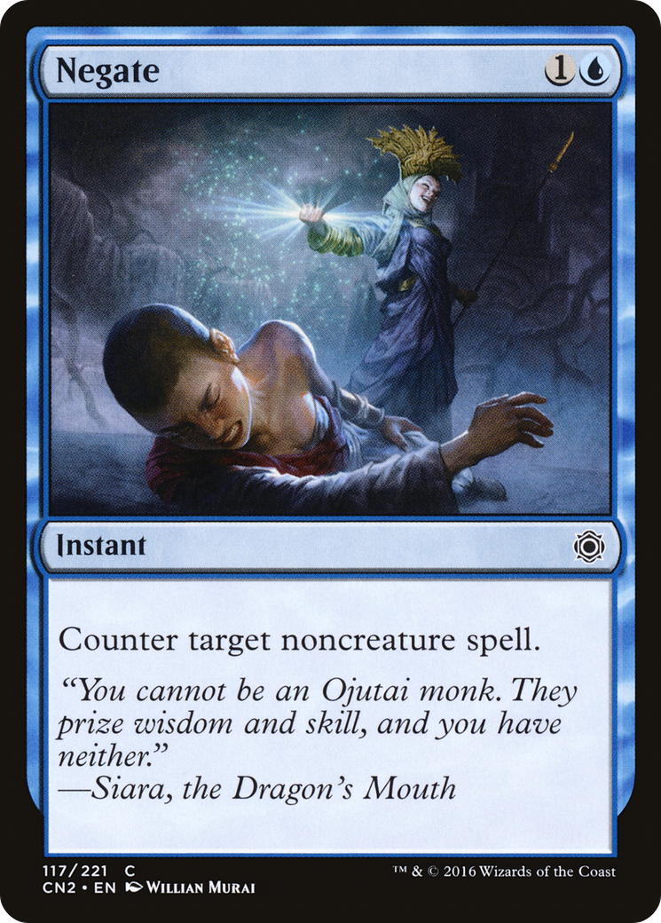 Image of Negate (CN2-117) - Conspiracy: Take the Crown Foil