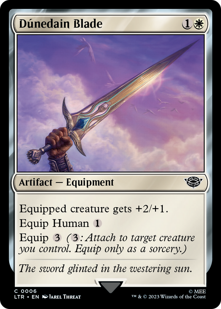 Image of Dunedain Blade (LTR-006) - The Lord of the Rings: Tales of Middle-earth