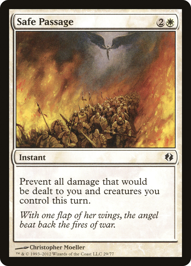Image of Safe Passage (DDI-029) - Duel Decks: Venser vs. Koth