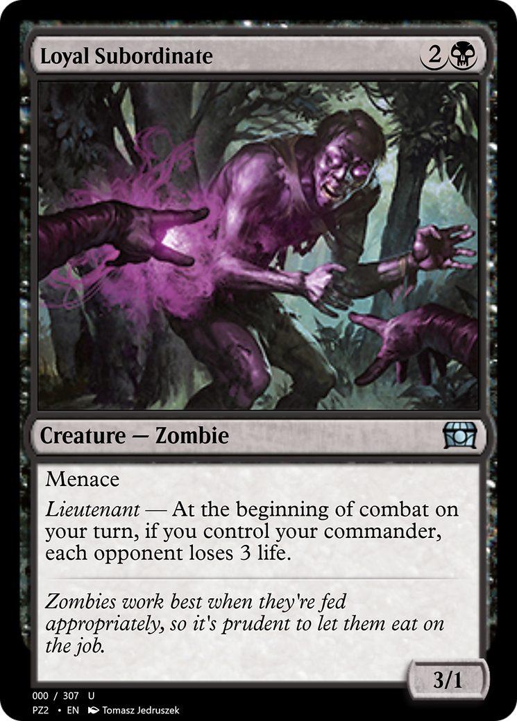 Image of Loyal Subordinate (PZ2-70735) - Treasure Chest Foil