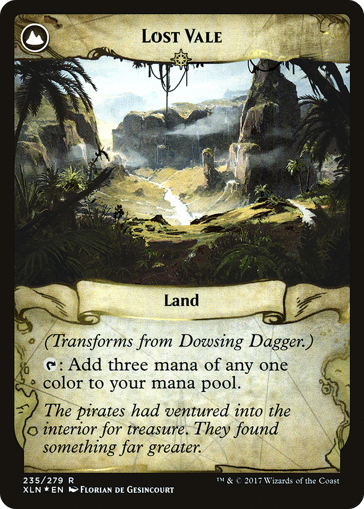 Image of Dowsing Dagger (PRE-235) - Ixalan Promos: (compasslanddfc) Foil