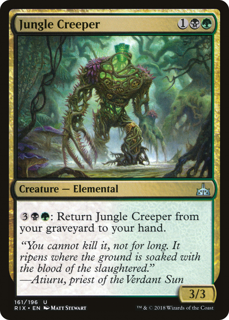 Image of Jungle Creeper (RIX-161) - Rivals of Ixalan