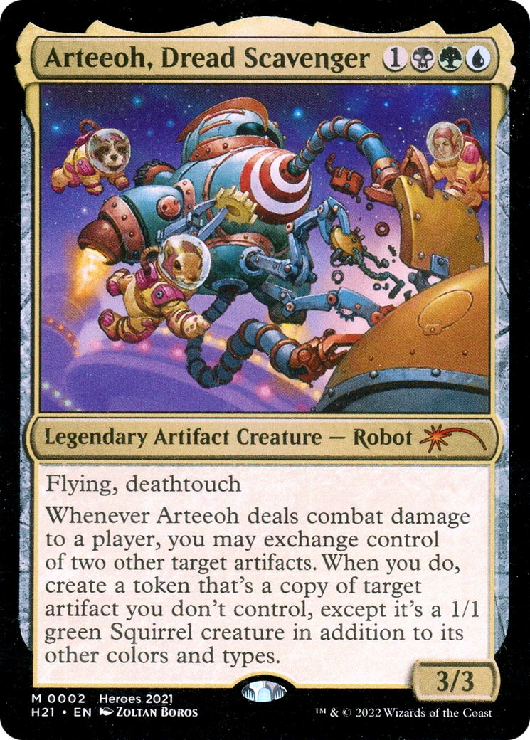 Image of Arteeoh, Dread Scavenger (PH21-002) - 2021 Heroes of the Realm