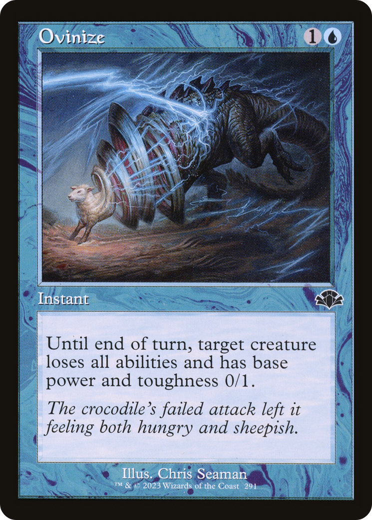 Image of Ovinize (Retro Frame) (DMR-291) - Dominaria Remastered Foil