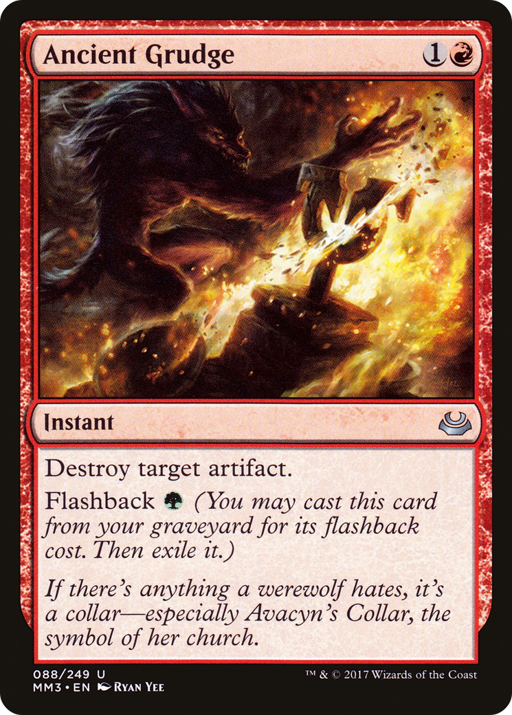 Image of Ancient Grudge (MM3-088) - Modern Masters 2017