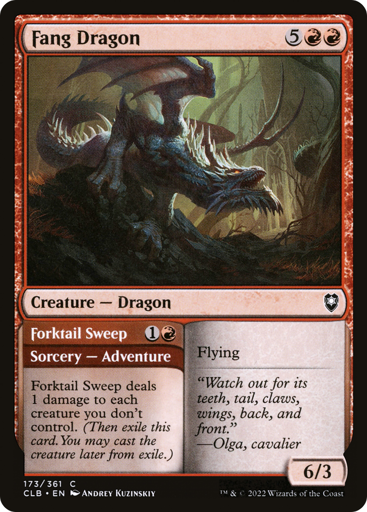 Image of Fang Dragon (CLB-173) - Commander Legends: Battle for Baldur's Gate