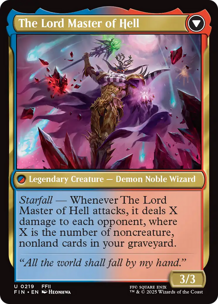 Image of The Emperor of Palamecia (FIN-219) - FINAL FANTASY Foil
