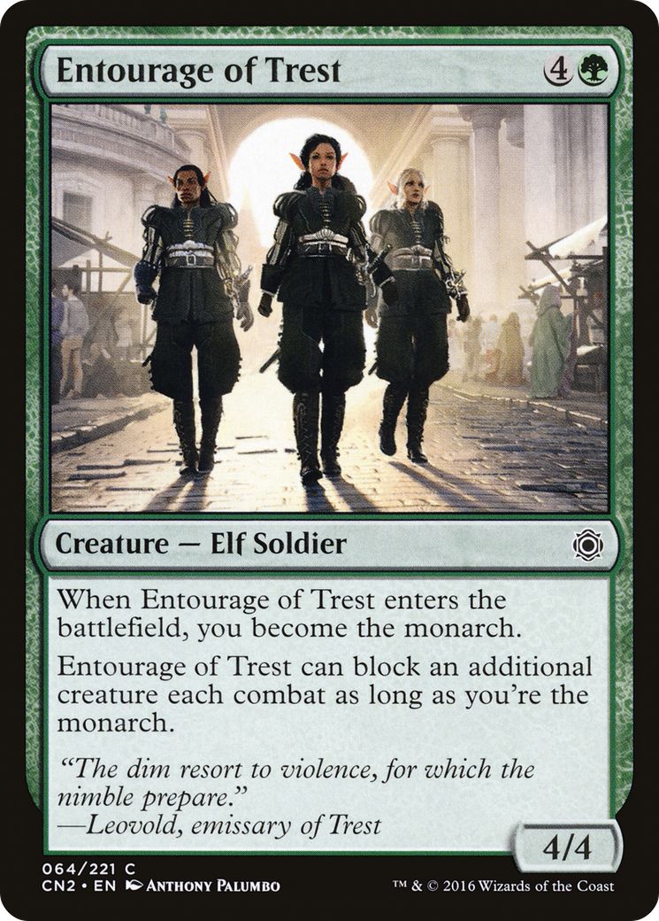 Image of Entourage of Trest (CN2-064) - Conspiracy: Take the Crown Foil