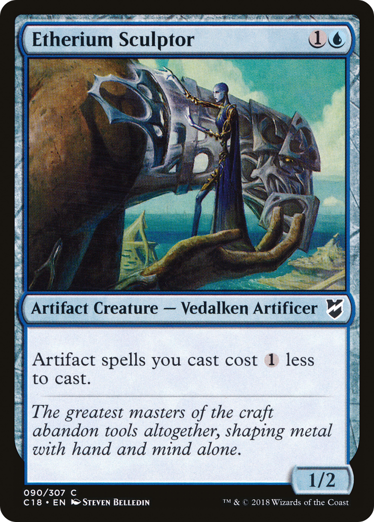 Image of Etherium Sculptor (C18-090) - Commander 2018