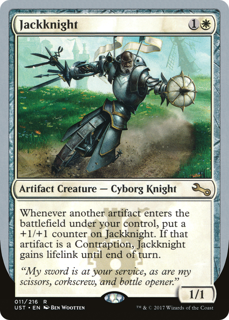 Image of Jackknight (UST-011) - Unstable Foil